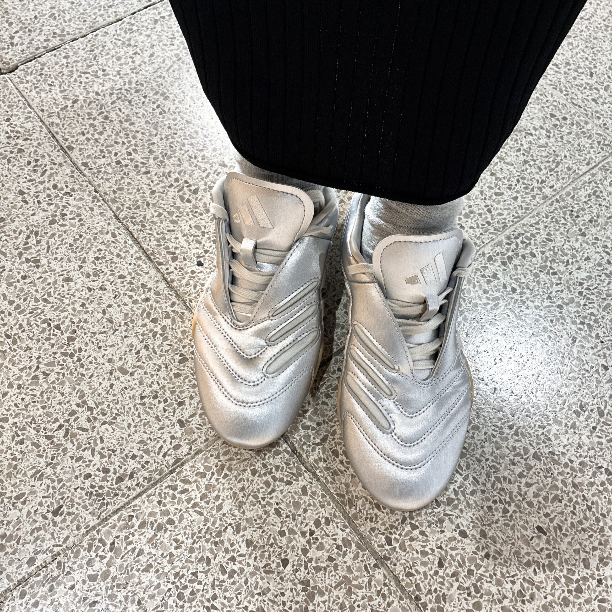 アディダス adidas テコンドー メイエリート シルバー スニーカー Taekwondo Mei Elite
