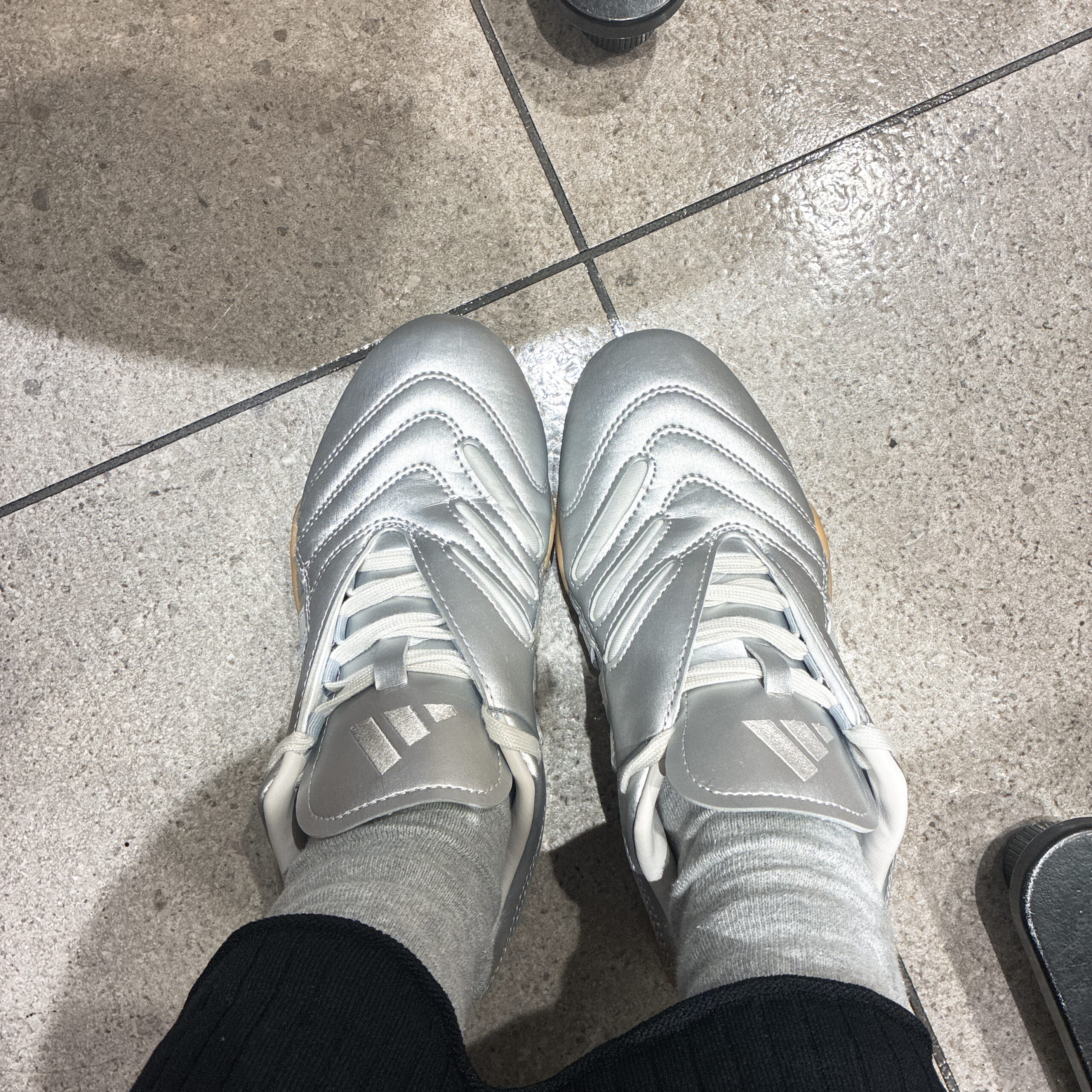 アディダス adidas テコンドー メイエリート シルバー スニーカー Taekwondo Mei Elite