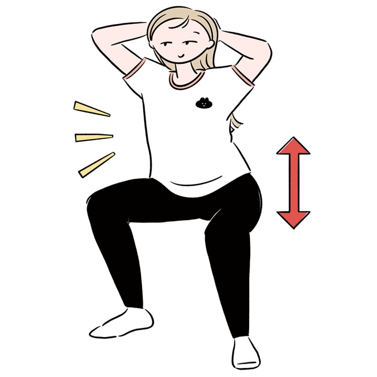 スクワットイラスト