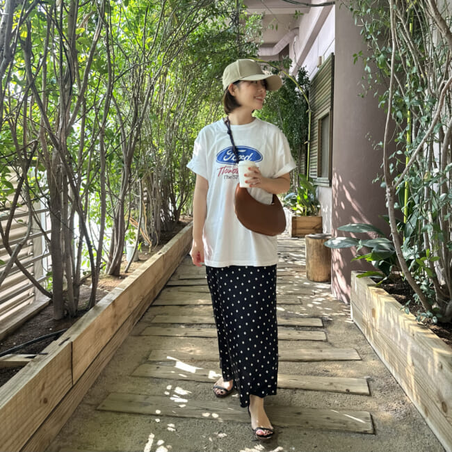 30代夏旅コーデ