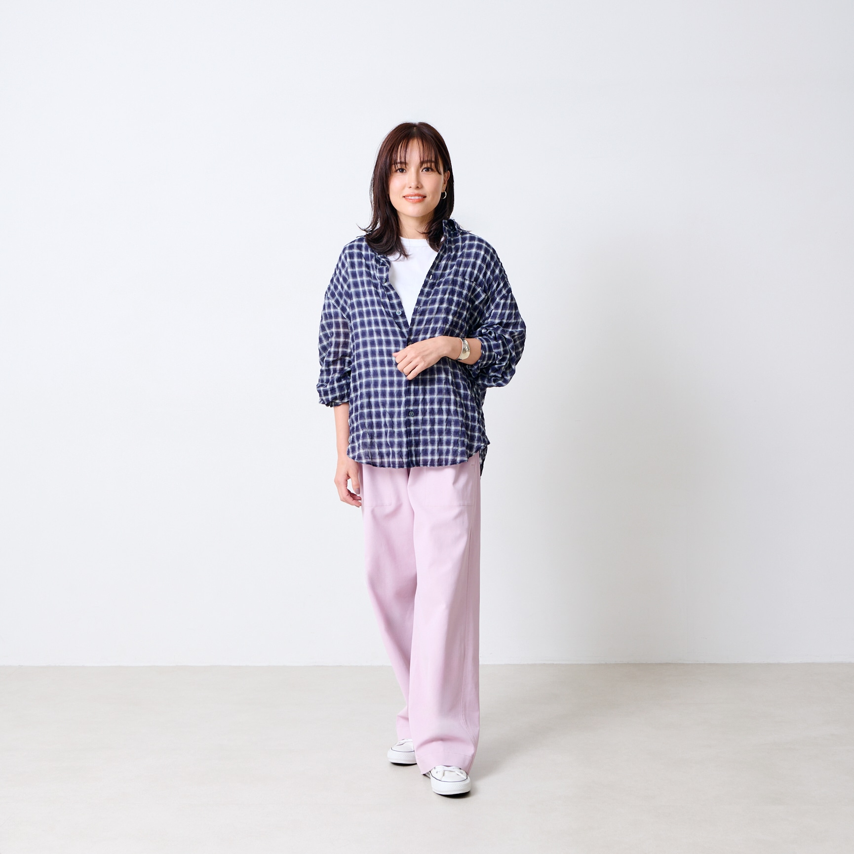 【洗える】【ストレッチ】【吸水速乾】【UVカット】【透けにくい】多機能ザ・エブリバディパンツ 全身