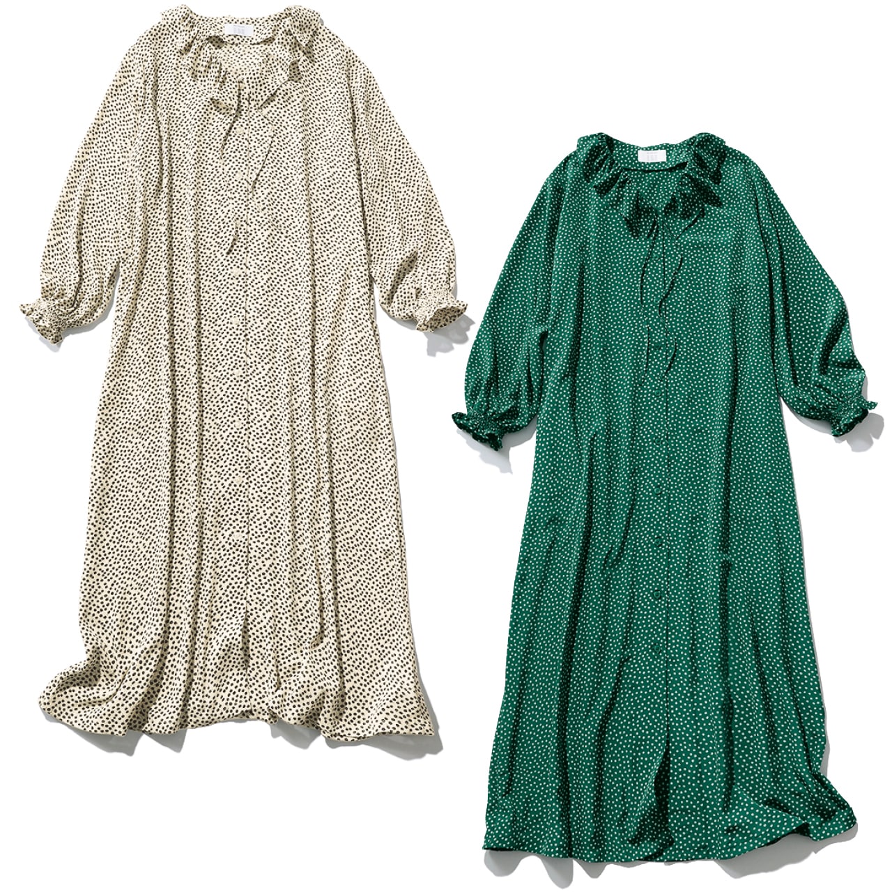 20th Anniv. LEE限定 12closet（トゥエルブクローゼット）【洗える】【高山都さんコラボ】プリントワンピース