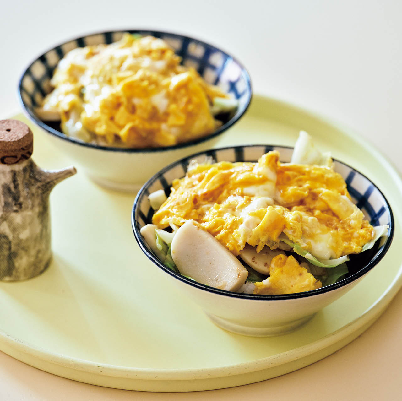 卵とかまぼこのっけ飯