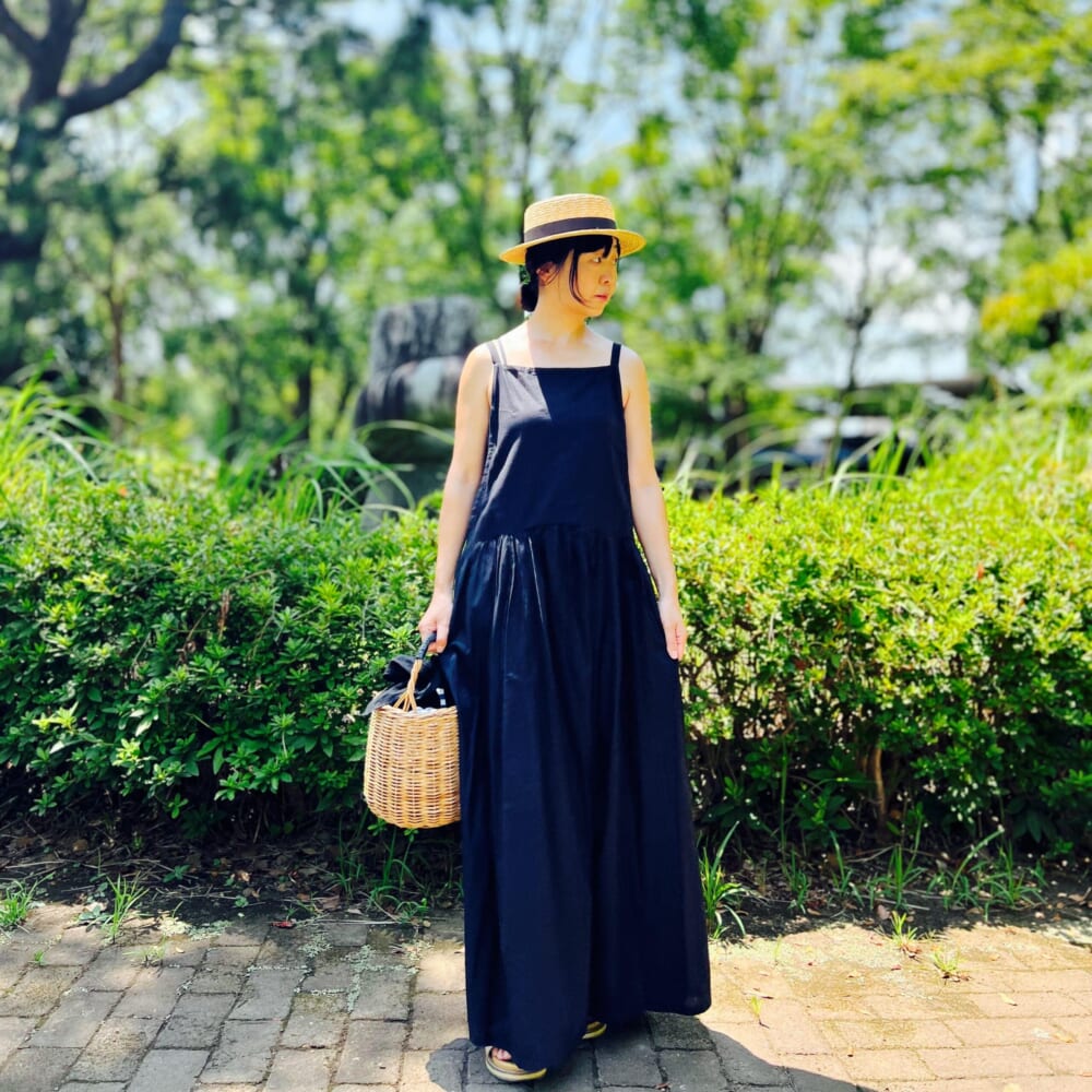 LEE100人隊コラボ・ ２色内袋付きかごバッグ　The Bagmati
IENA　KALANCHOE/カランコエ　別注 POPLIN DRESS / ワンピース