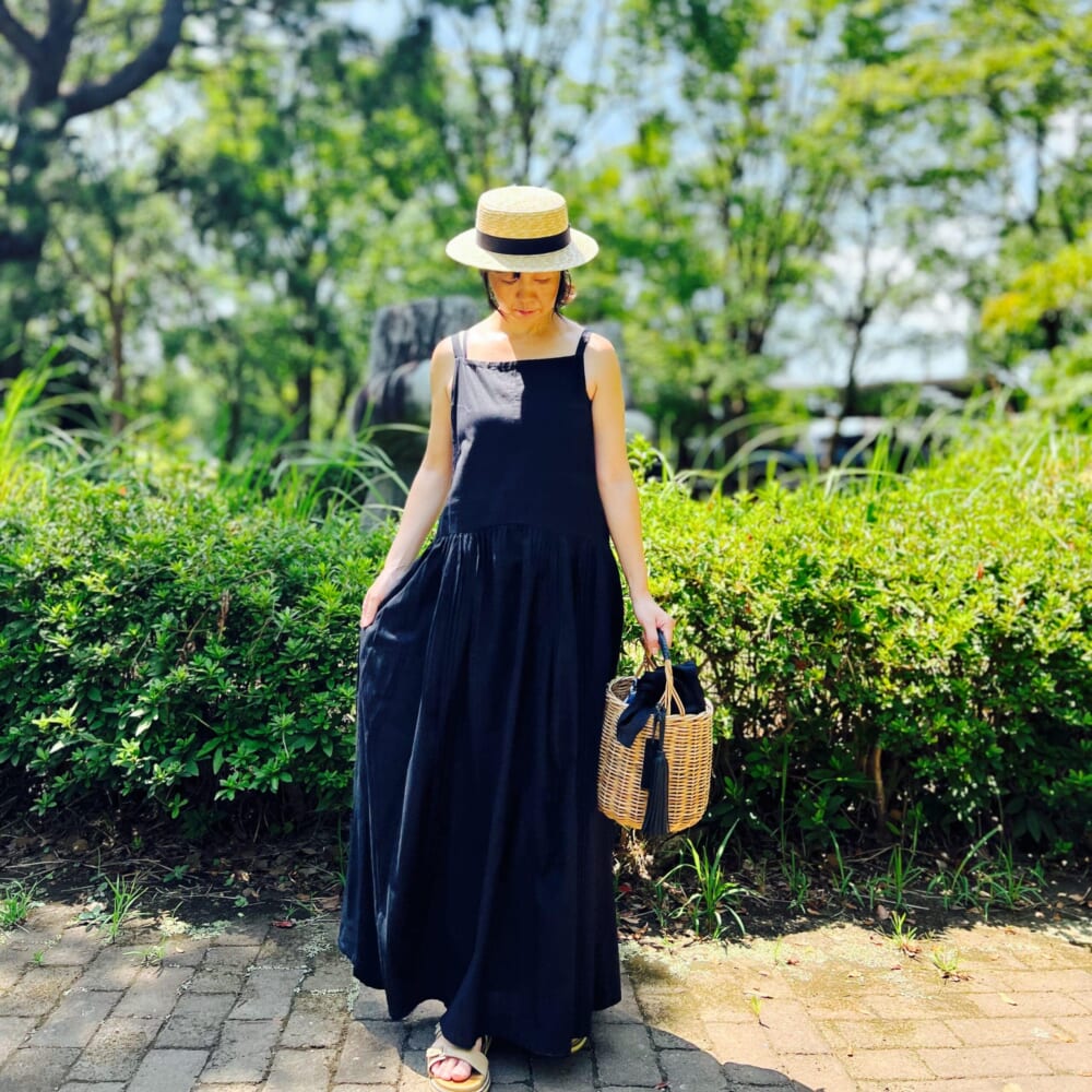 LEE100人隊コラボ・ ２色内袋付きかごバッグ　The Bagmati
IENA　KALANCHOE/カランコエ　別注 POPLIN DRESS / ワンピース
