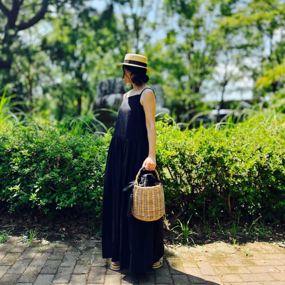 LEE100人隊コラボ・ ２色内袋付きかごバッグ　The Bagmati
IENA　KALANCHOE/カランコエ　別注 POPLIN DRESS / ワンピース