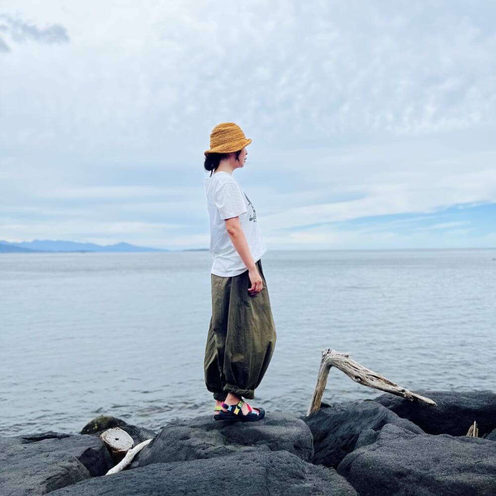 Curensology(カレンソロジー)/コットンリネンドロストパンツ Curensology(カレンソロジー)/【LIFE PICTURE COLLECTION】別注SLTシャツ（ヨコ） 【KEEN/キーン】 アウトドアサンダル 防水防滑 ZERRAPORT II 1022419
