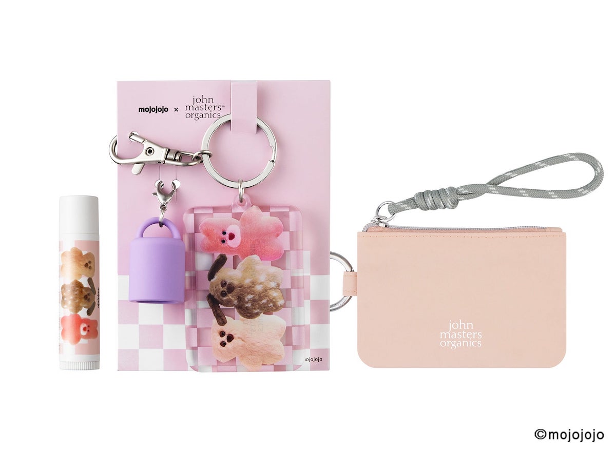 mojojojo×john masters organics　ピンク