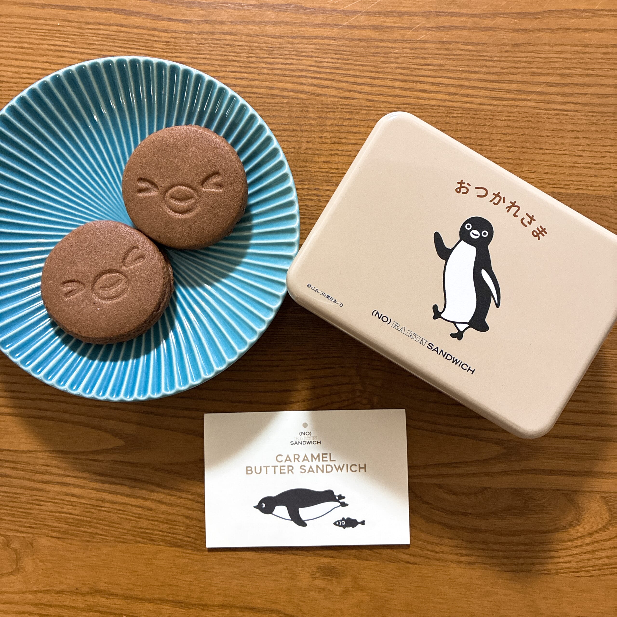 (NO)RAISIN SANDWICHのSuicaのペンギン缶