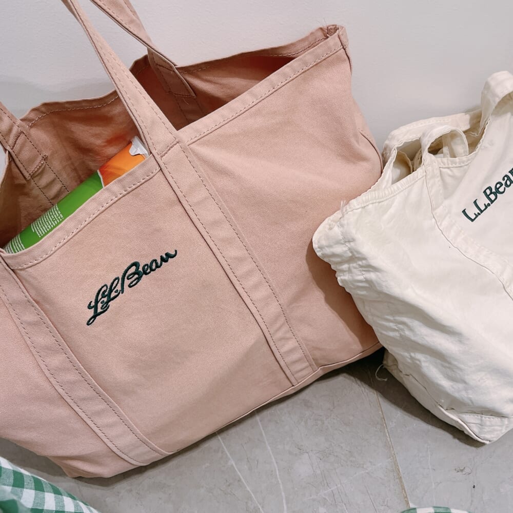 L.L.Bean グローサリートート ダスティピンク