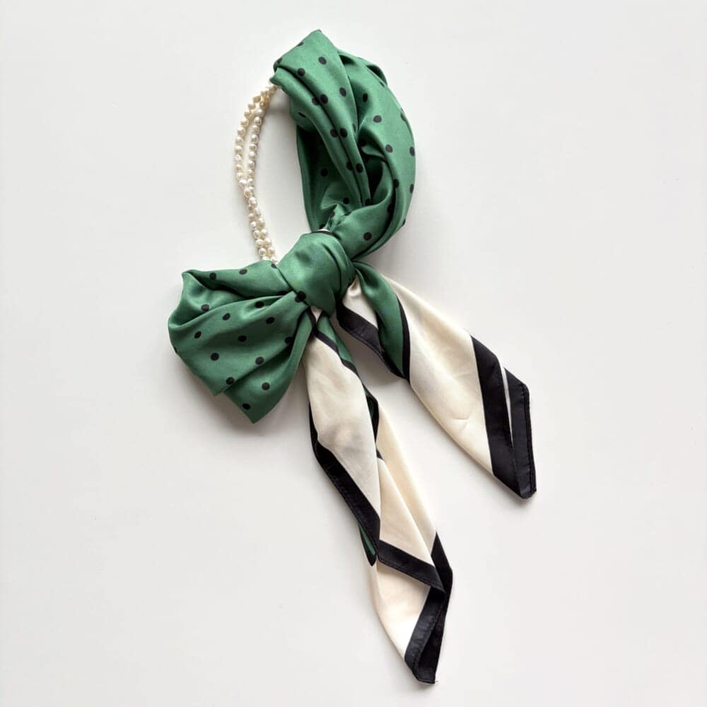 H&M スカーフ ドット