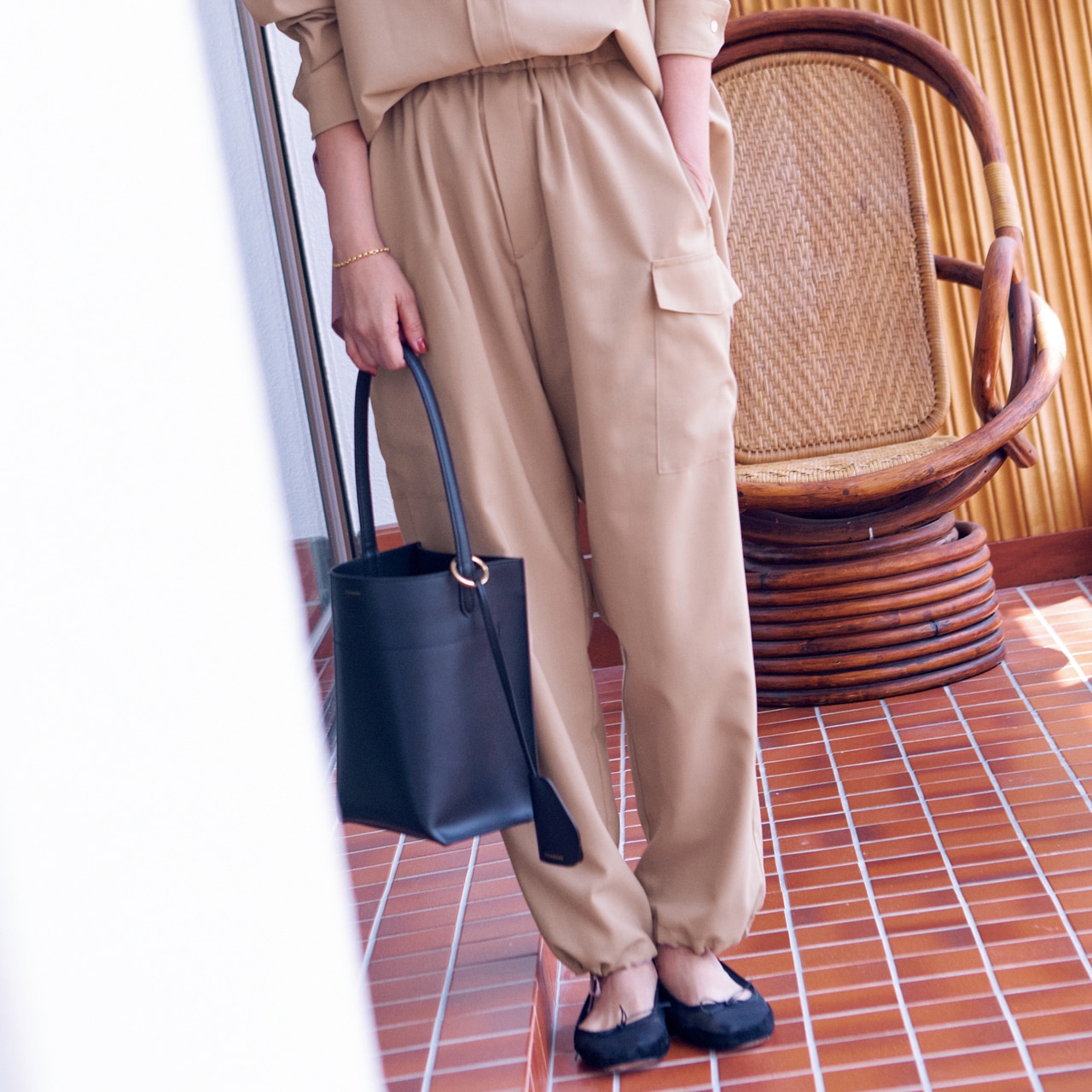 20th Anniv. LEE DAYS限定 TICCA（ティッカ）【洗える】【五明祐子さんコラボ】TWカーゴパンツ
