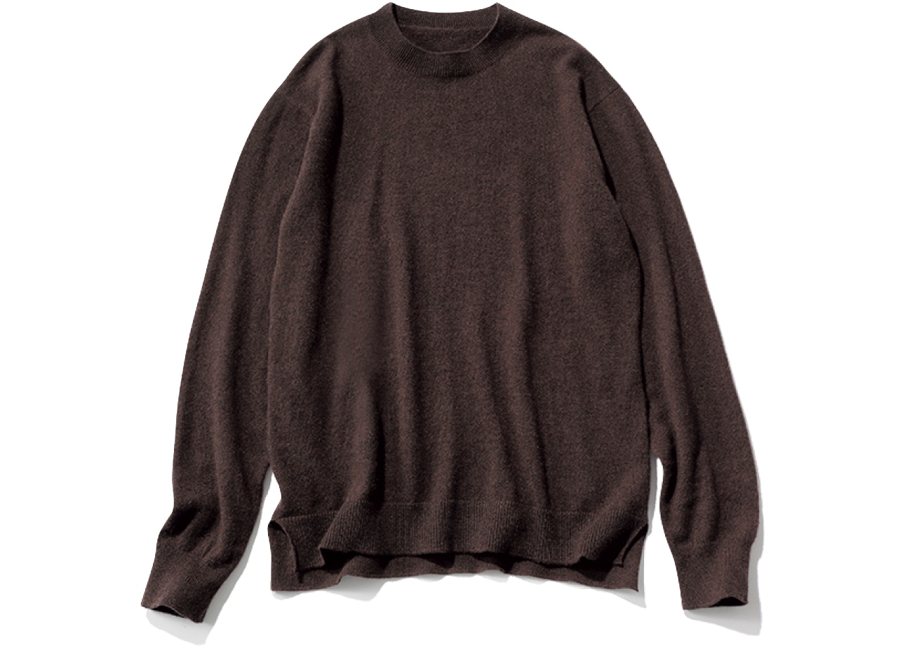 20th Anniv. LEE DAYS限定 TAION（タイオン）【五明祐子さんコラボ】CASHMERE100% CREW-NECK SWEATER