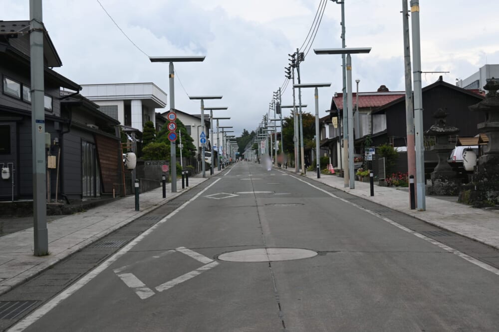 吉田の火祭り すすき祭り 本町通り