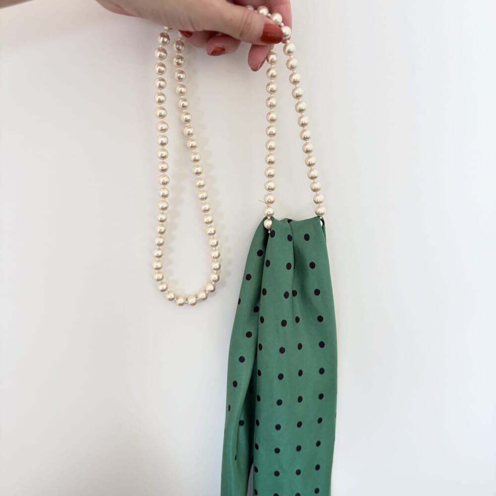 H&M スカーフ アレンジ