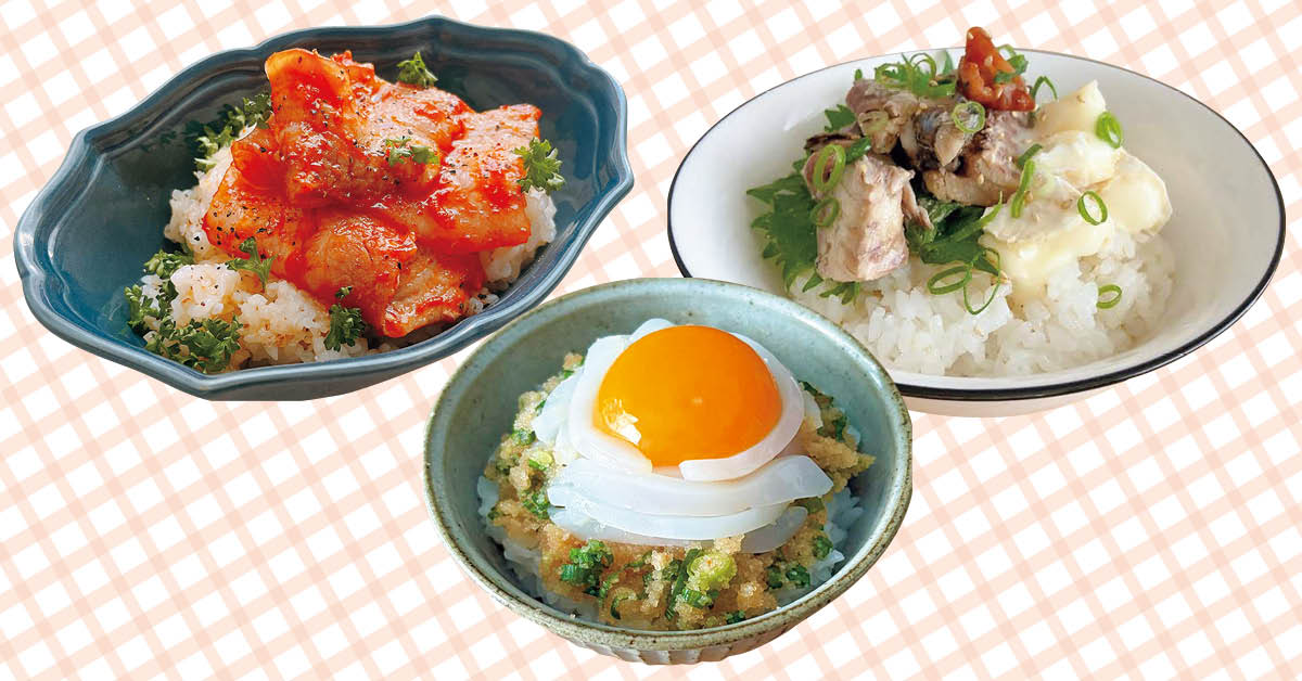 LEE100人隊のとっておき「わが家の定番のっけ飯」