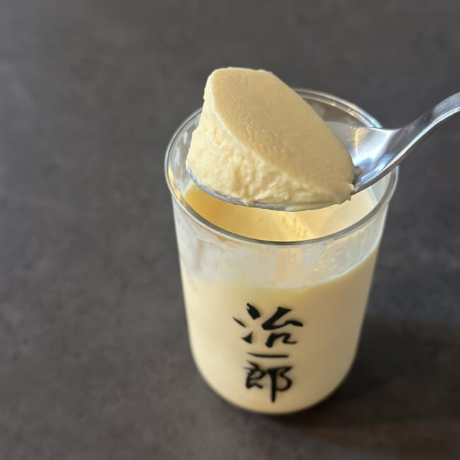治一郎のプリン