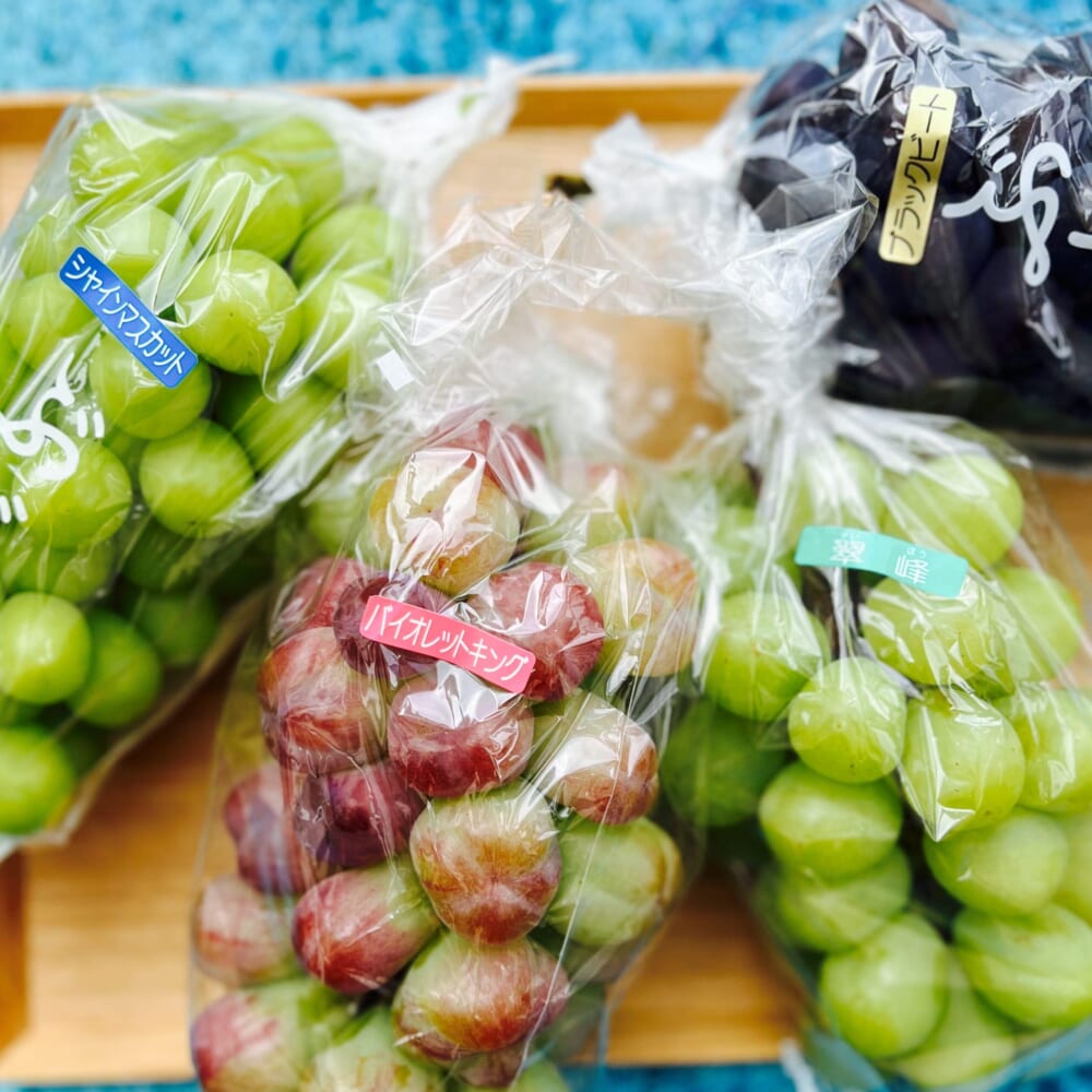 秋の味覚・旬の山梨ぶどうを義実家からたくさんいただきました！ | LEE