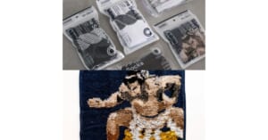 ファミリーマート「千代の富士」コラボのラインソックスとハンドタオル