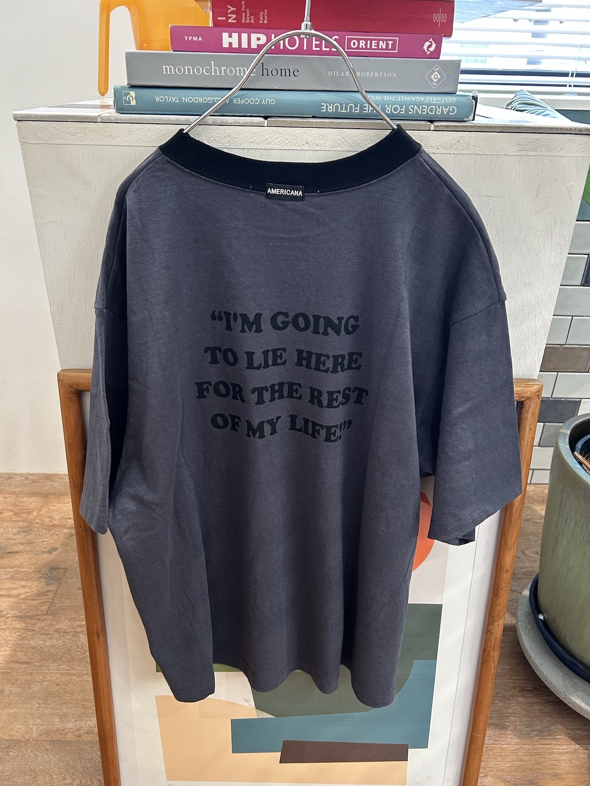 【LEEマルシェ20th別注】 SNOOPY プリントTシャツ 後ろ