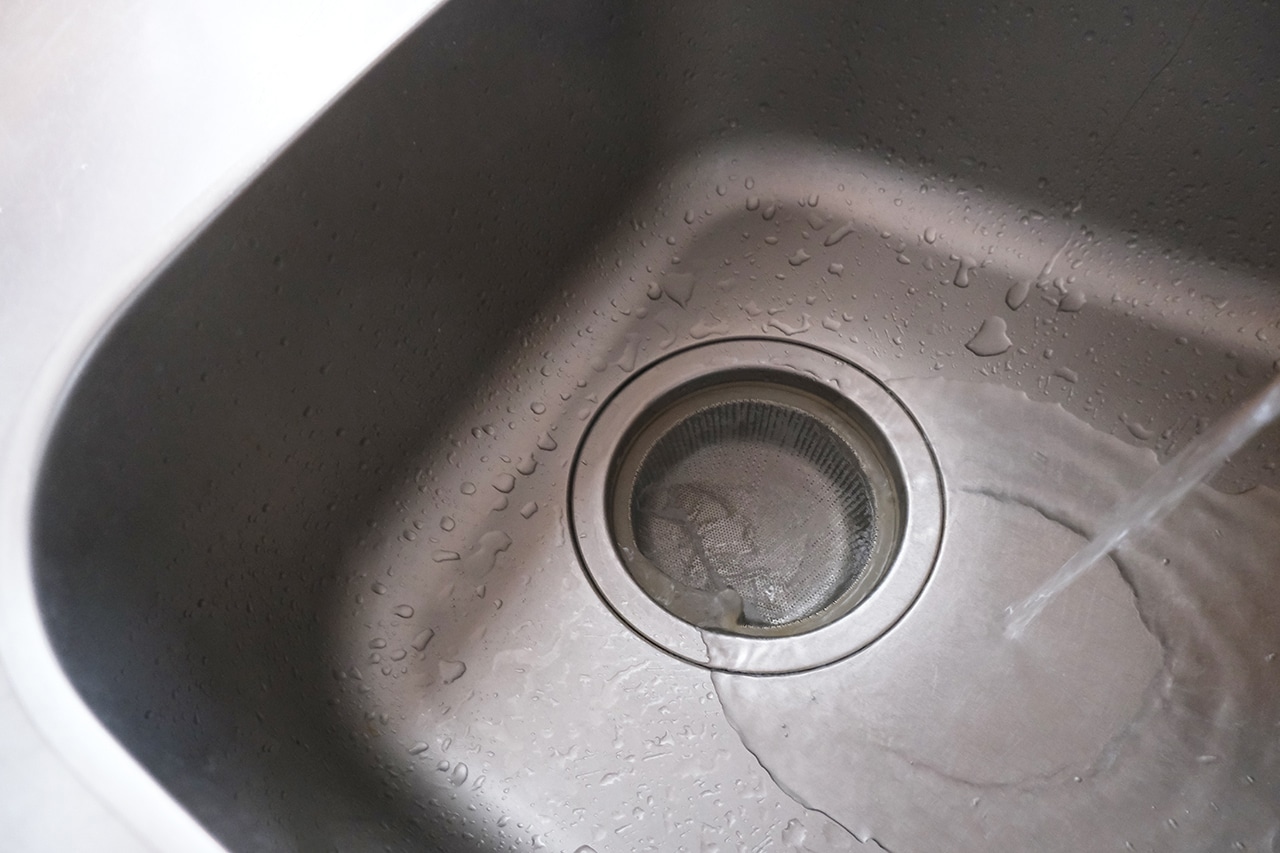 浅型水切りネット 使用シーン