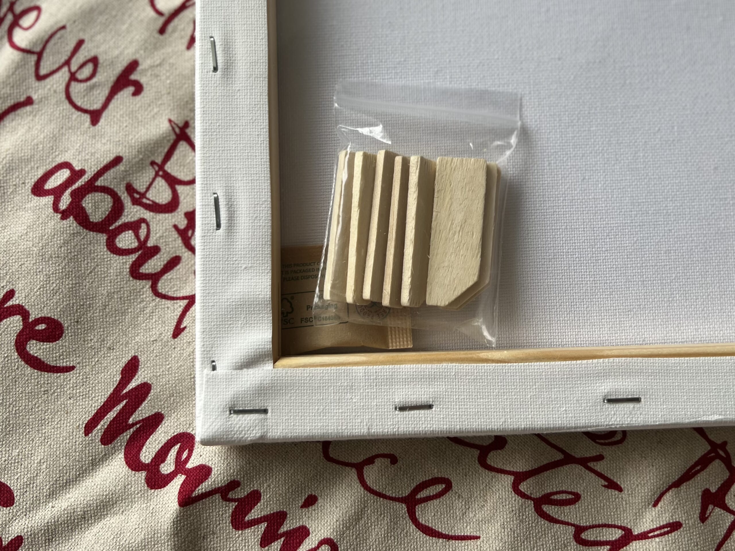 【Flying tiger】おうちで芸術の秋スタート「キャンパス30ｘ40」＆「メタリック水彩絵具」を使って自由に絵を描いてみました TB icoco