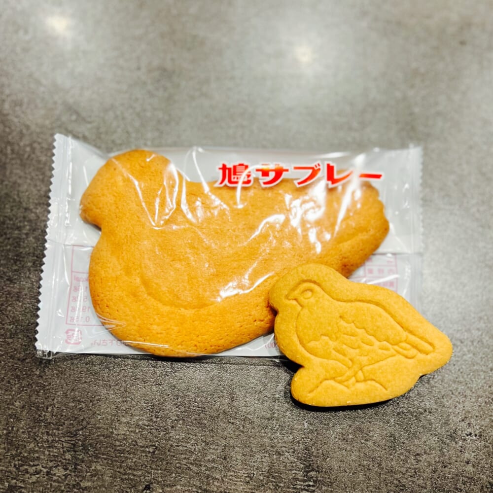 長野県茅野市　ツルヤ　ツルヤオリジナル　ご当地スーパーマーケット 雷鳥サブレ　鳩サブレー