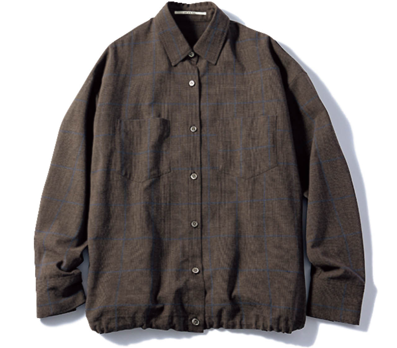 MICA & DEAL（マイカ　アンド　ディール）【洗える】drawstring shirt jk
