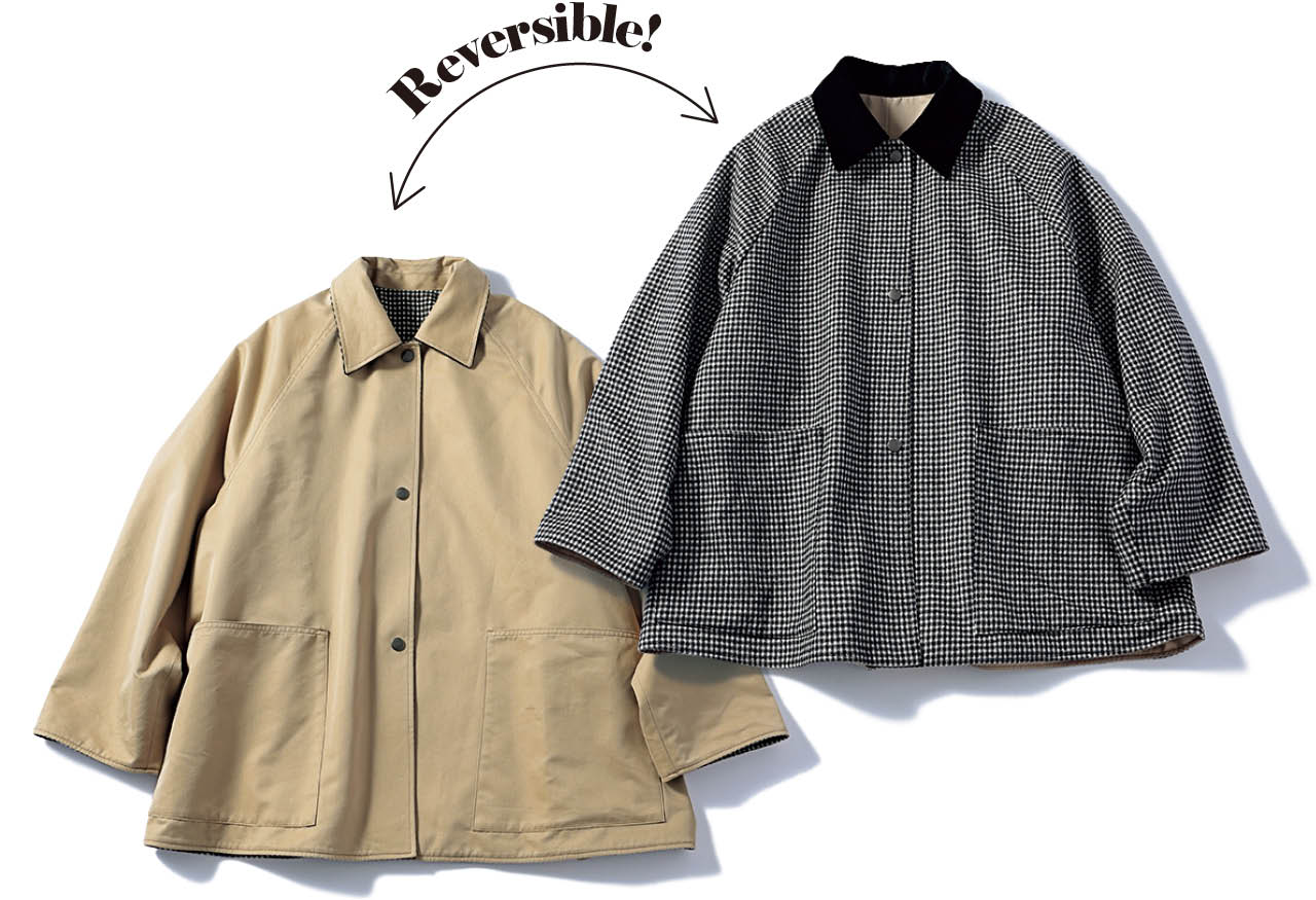 20th Anniv. LEE限定 TICCA(ティッカ)【撥水】【LEEマルシェ20th別注】リバーシブルショートコート