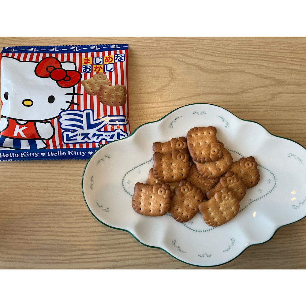 ミレー　ビスケット　ハローキティ