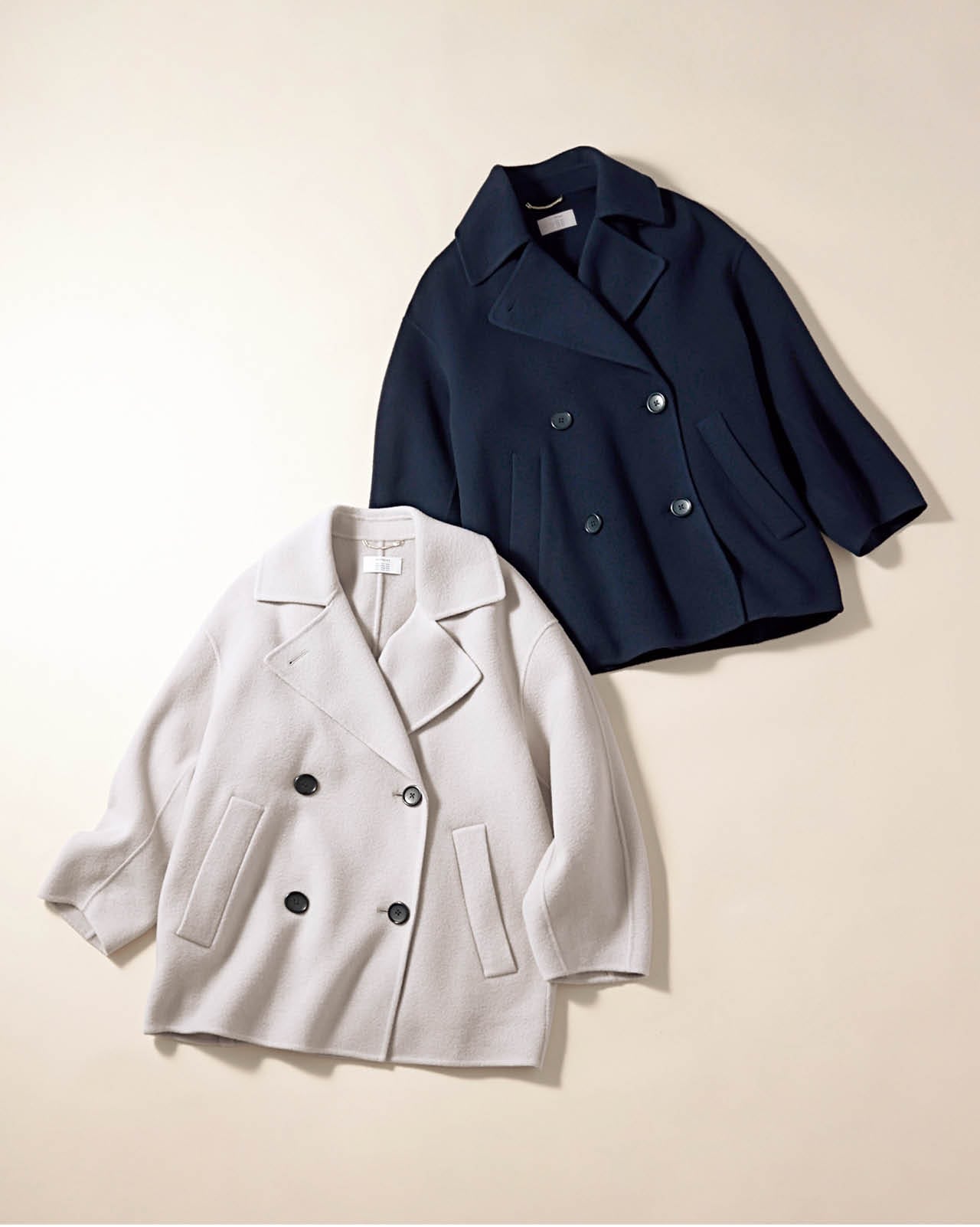 12closet(トゥエルブクローゼット)軽量リバーピーコート