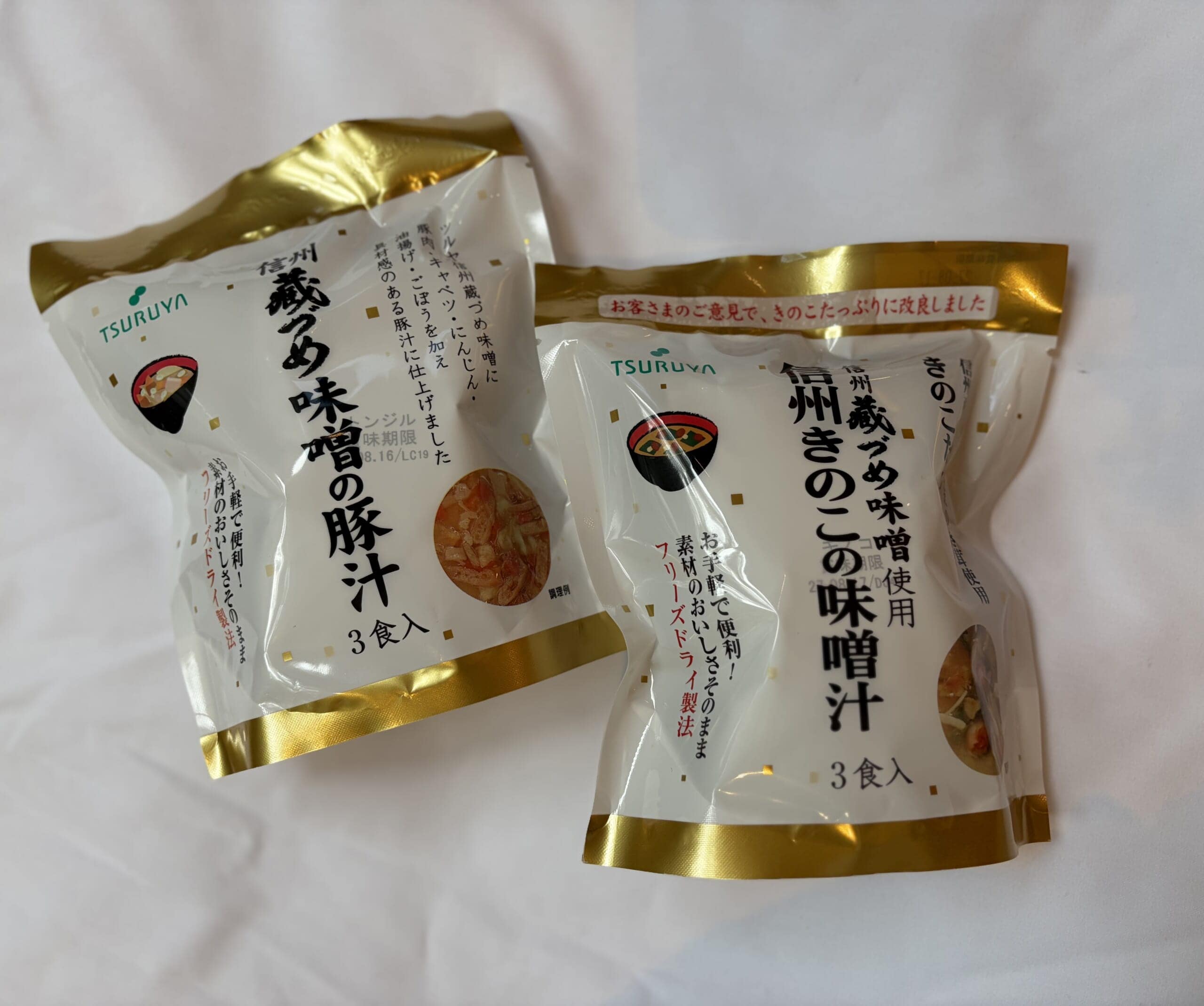 「ツルヤ」いんすたんと味噌汁