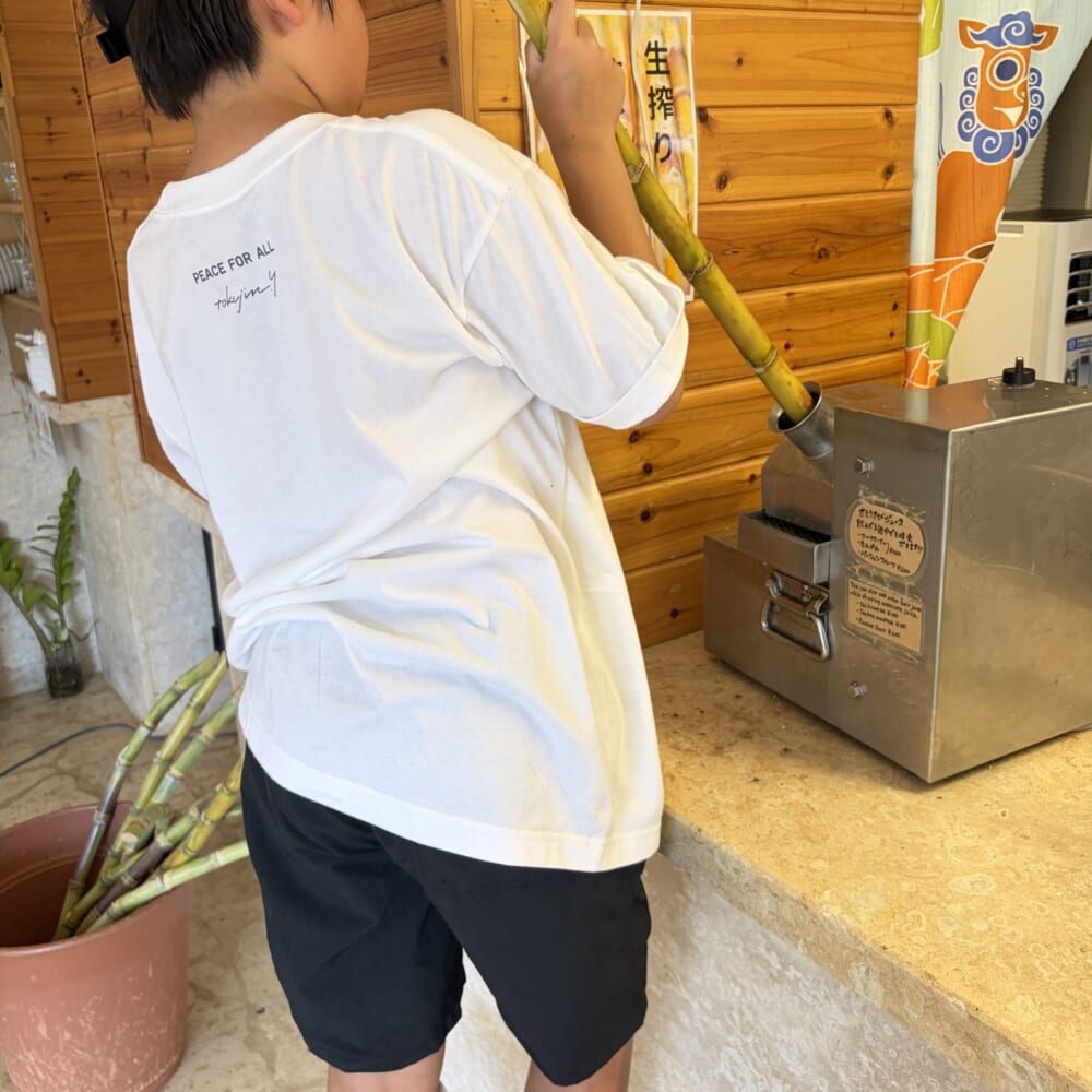 きび茶屋 サトウキビ 生搾り