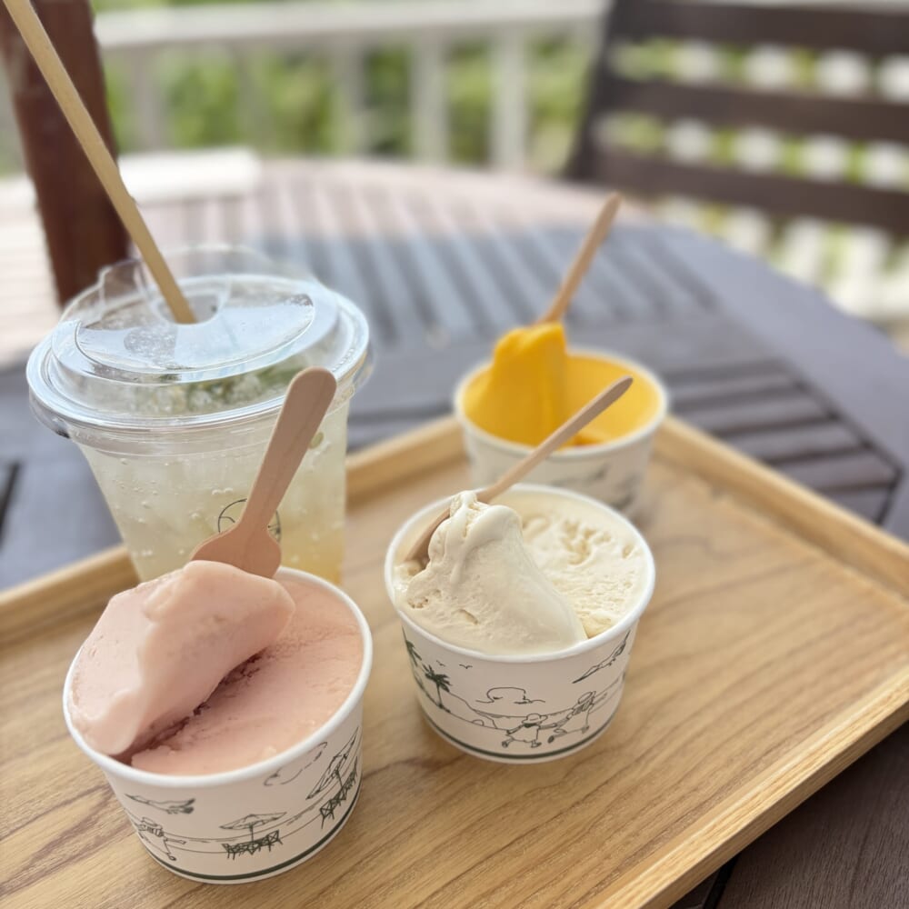 ninufaジェラート 宮古島 海が見えるカフェ