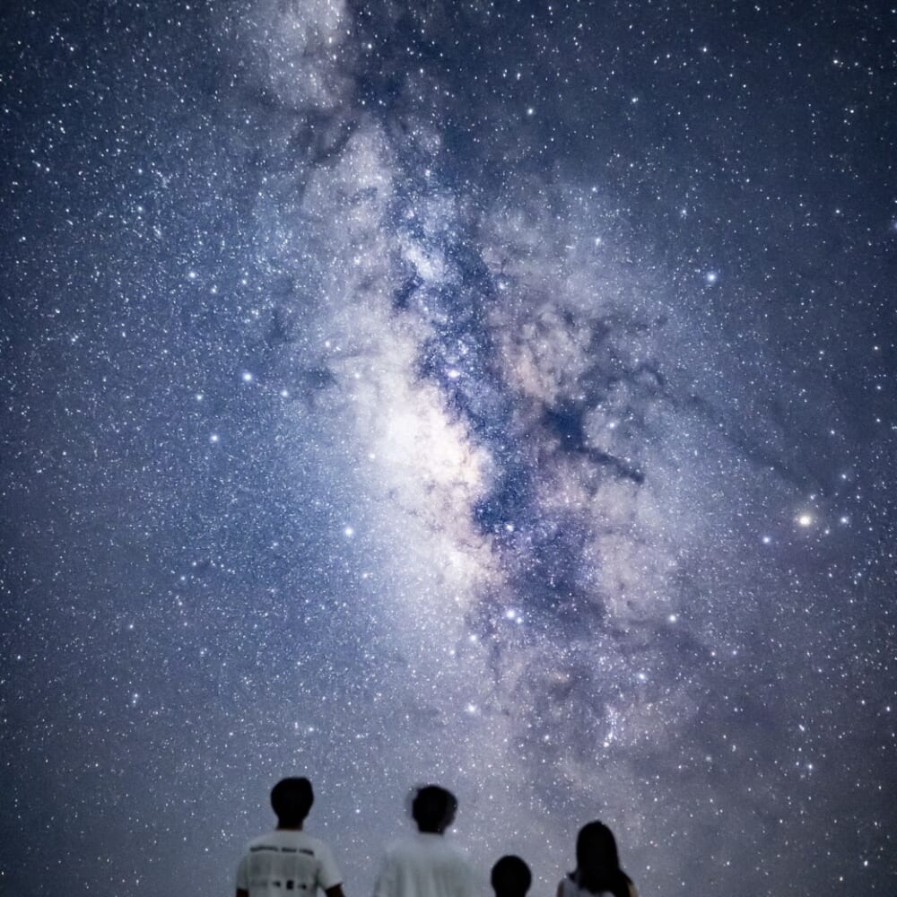 星空観察 宮古島 写真