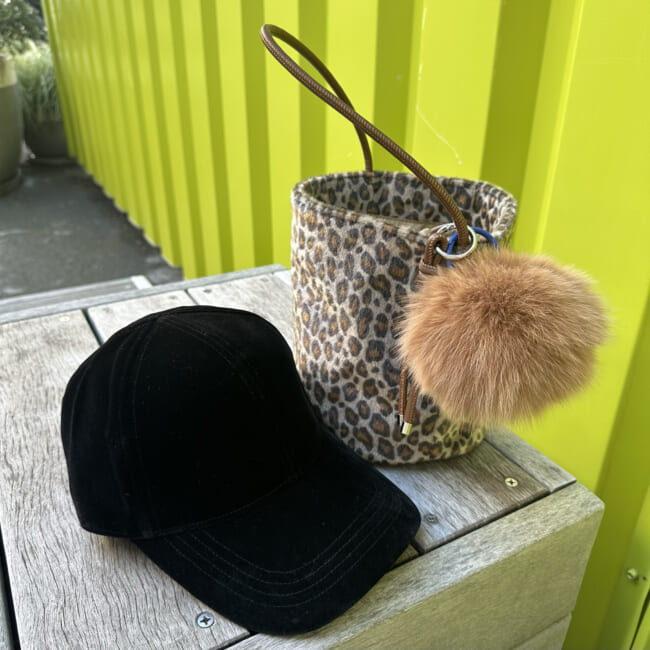 秋小物　green label relaxing レオパード柄バッグ