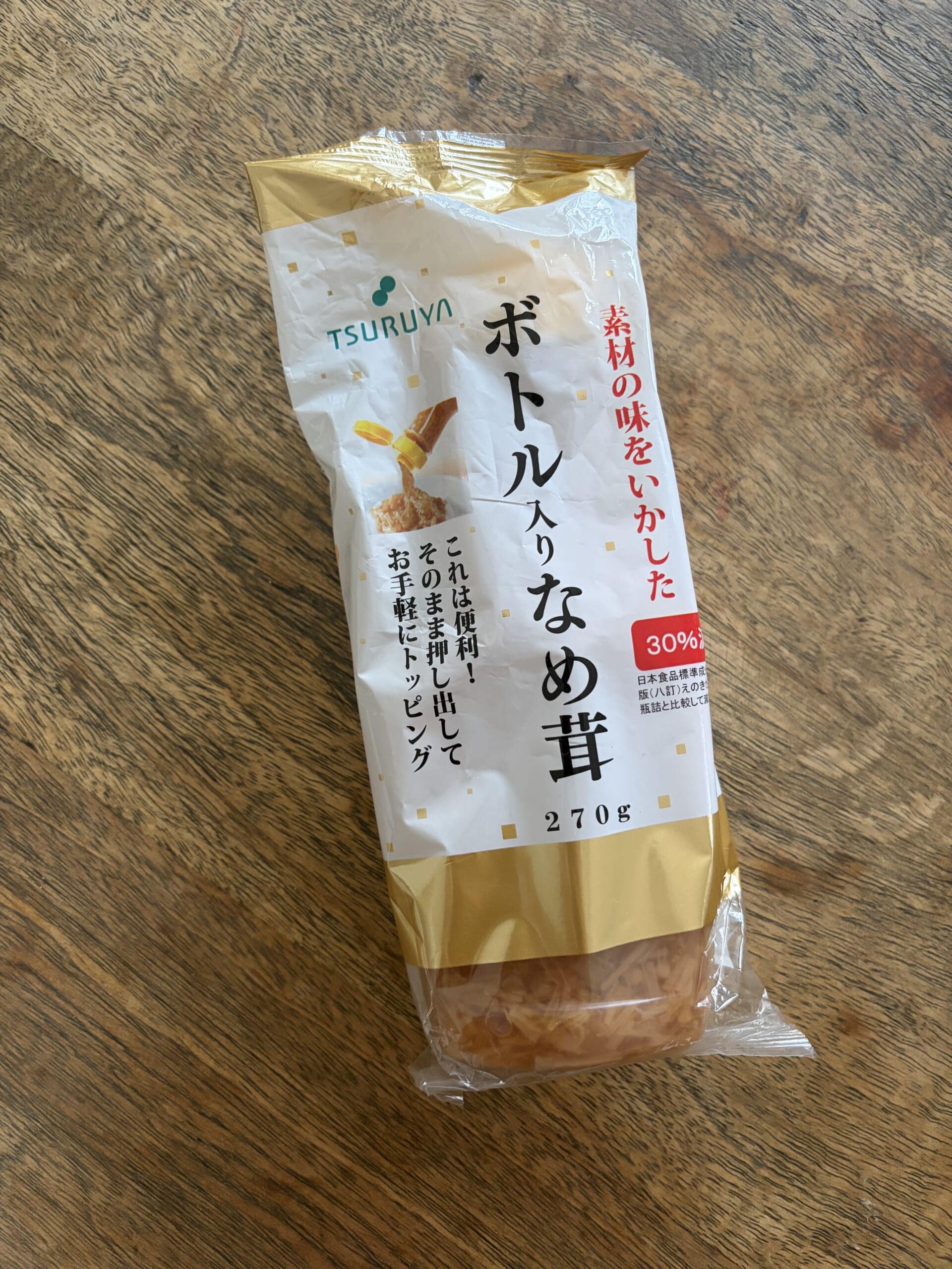 「ツルヤ」ボトル入りなめ茸