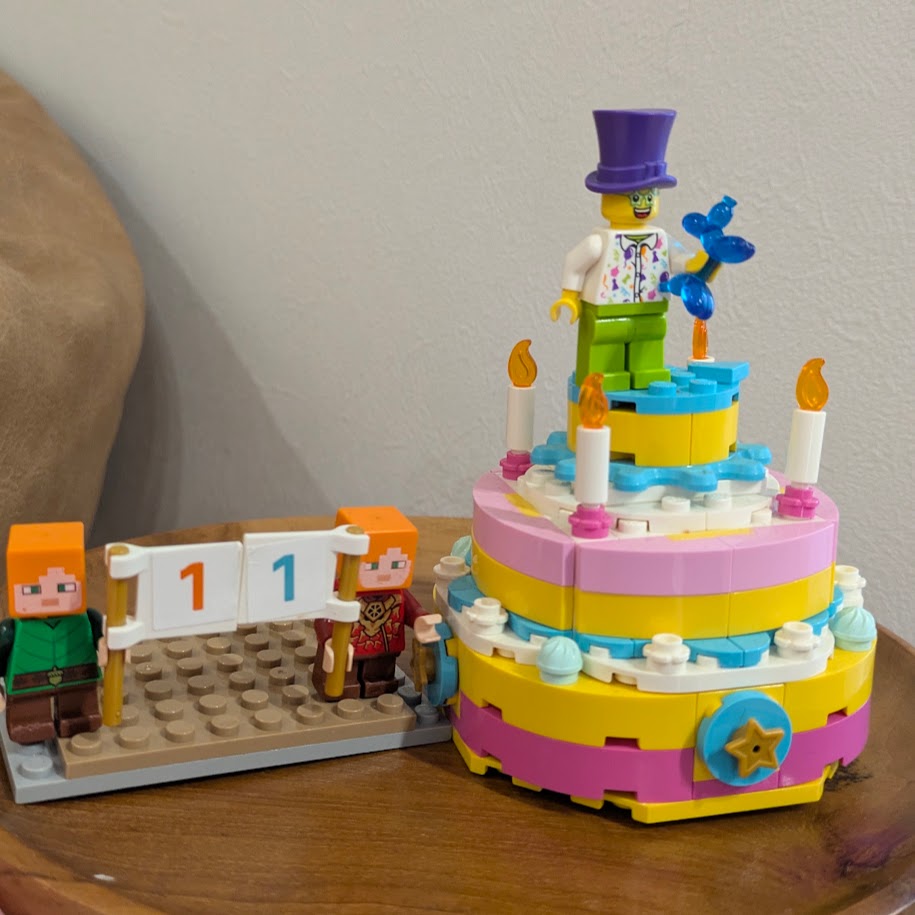 おうちParty　こどもの誕生日　レゴ