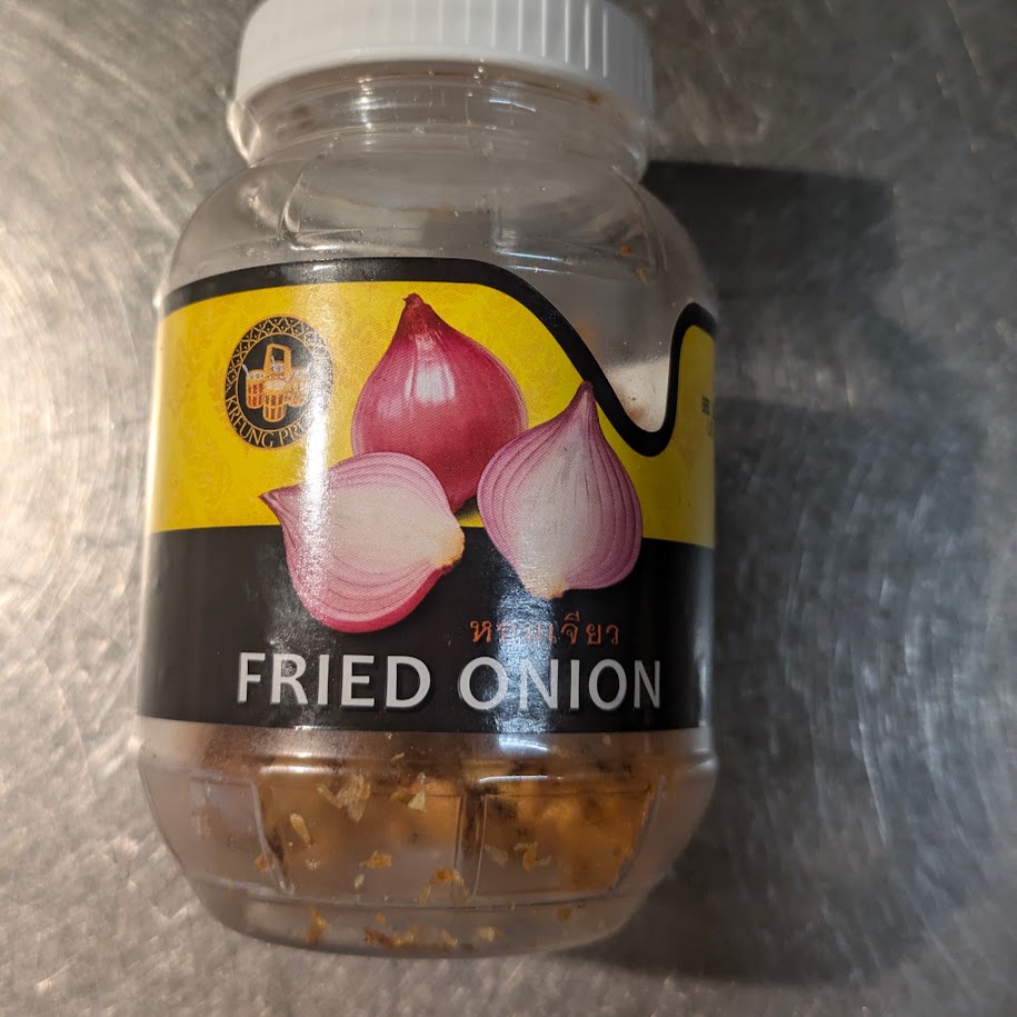 レッドオニオン、おうち食材。久安プルンフライドオニオン