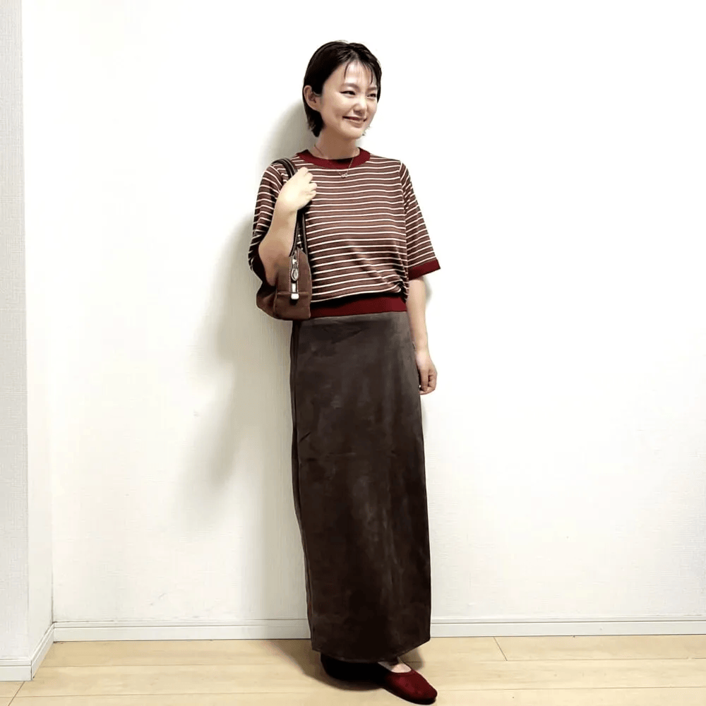 しまむら購入品　おてらさんの秋コーデ