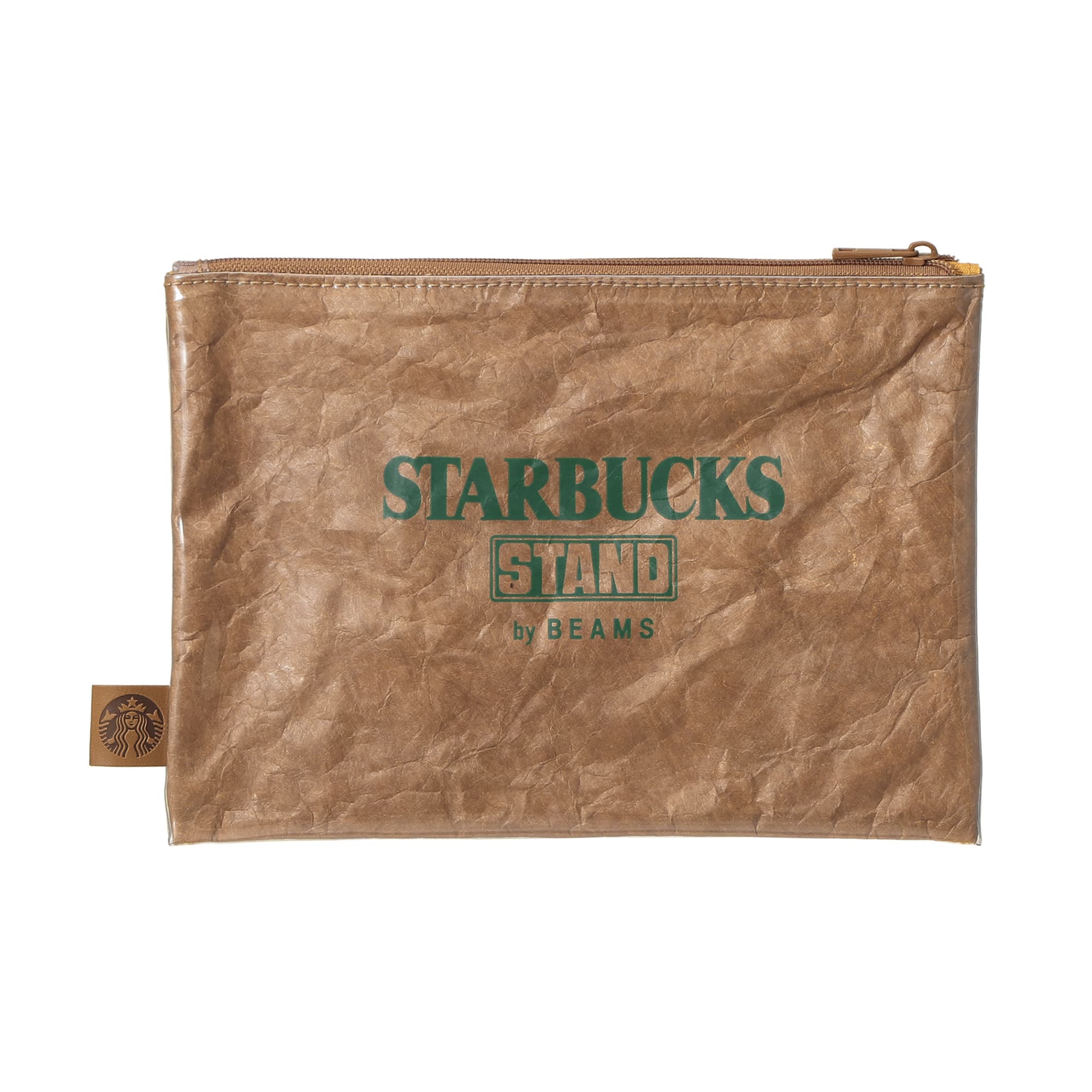スターバックス　ビームス　STARBUCKSSTANDbyBEAMS PVCポーチ