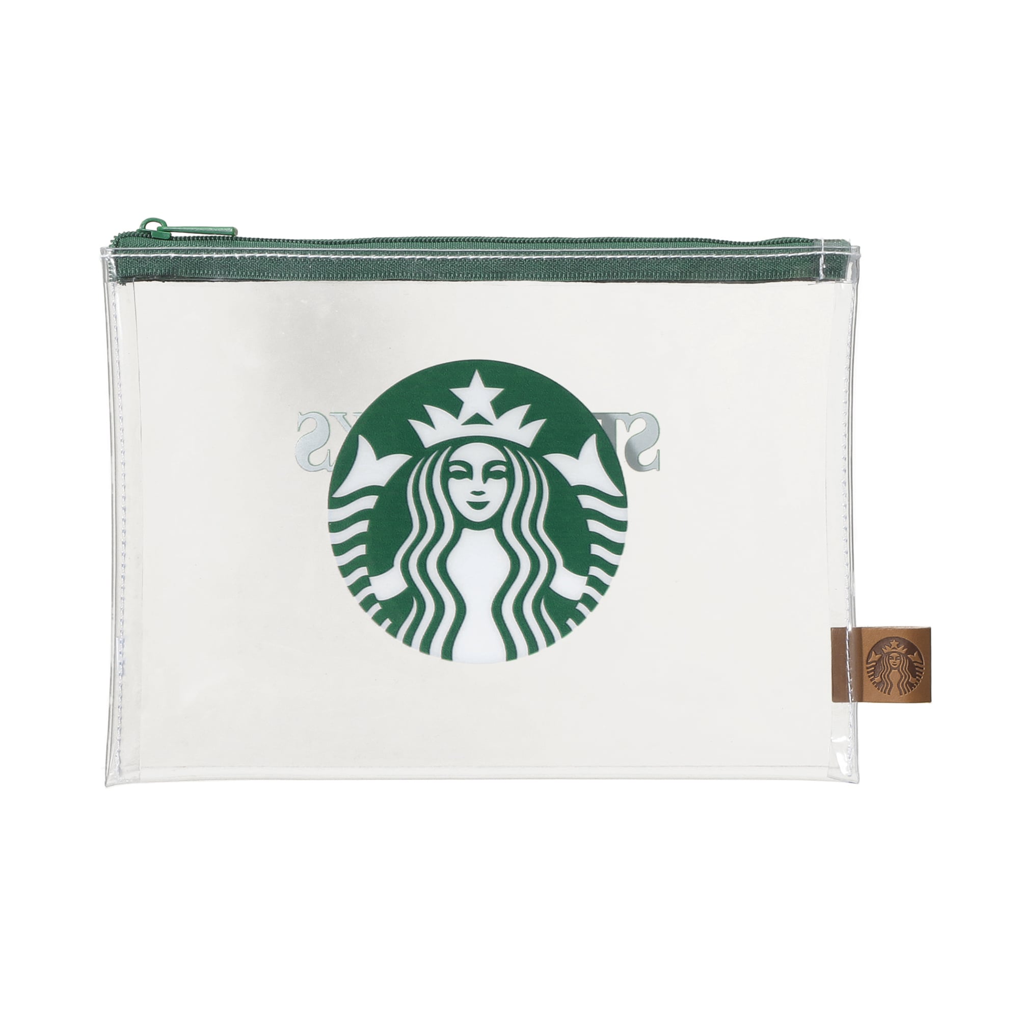 スターバックス　ビームス　STARBUCKSSTANDbyBEAMS PVCポーチクリア