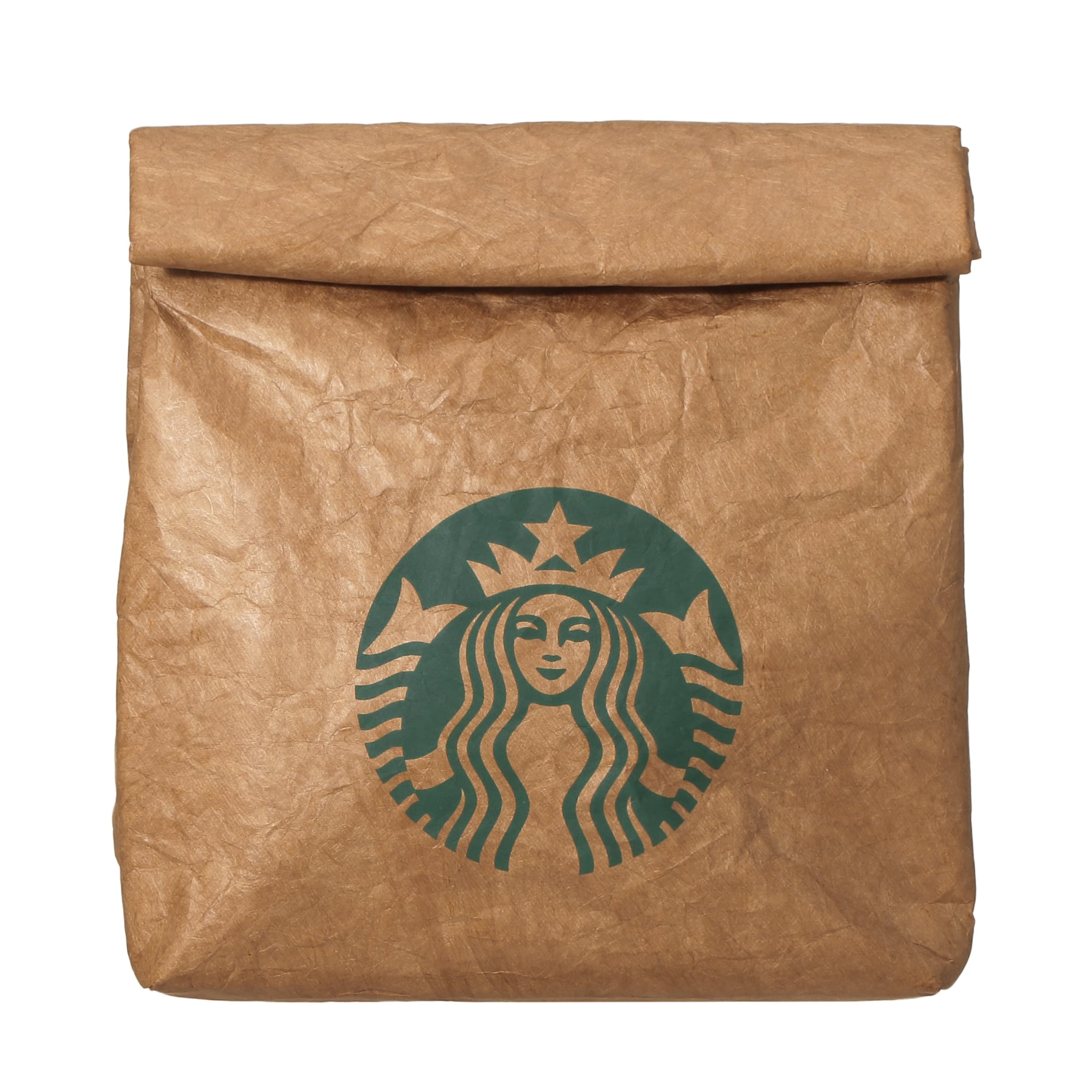 スターバックス　ビームス　STARBUCKSSTANDbyBEAMS クラフトペーパー保冷バッグ