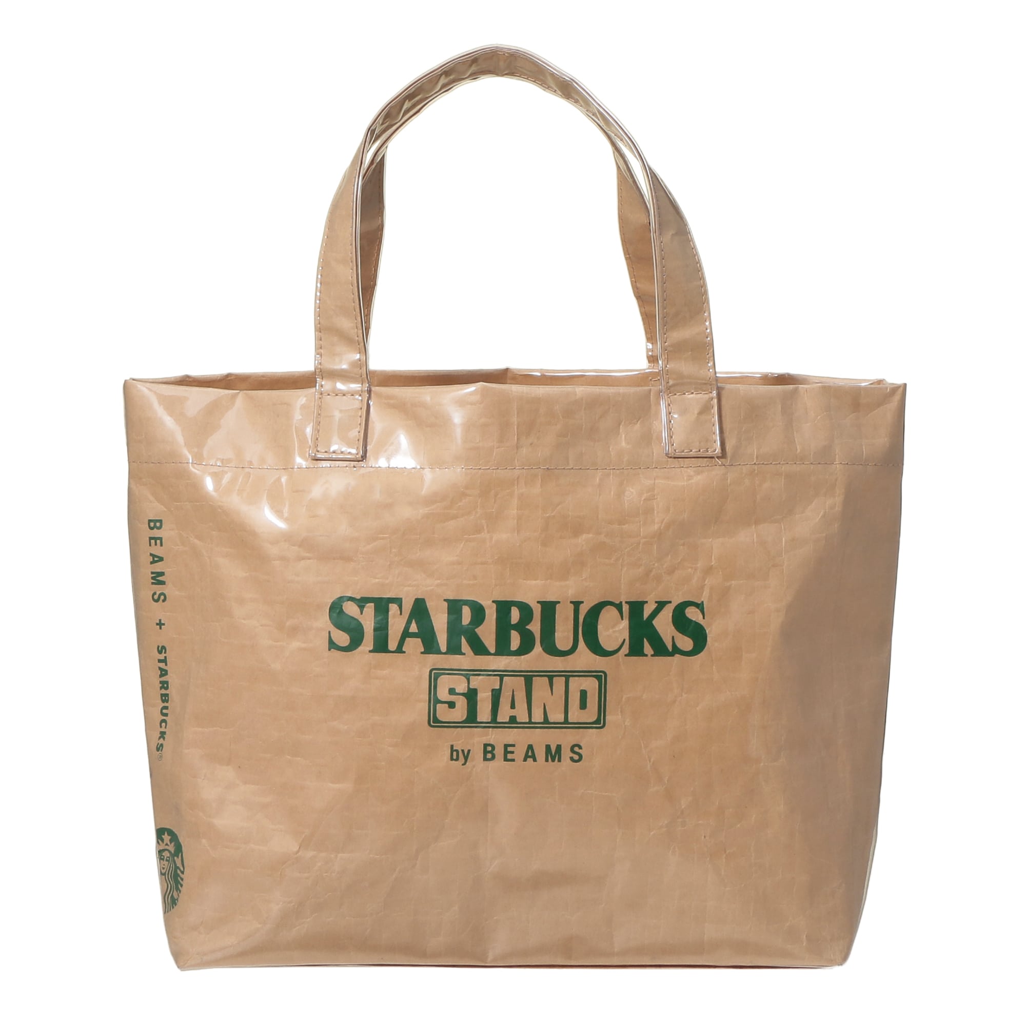 スターバックス　ビームス　STARBUCKSSTANDbyBEAMS PVCトート