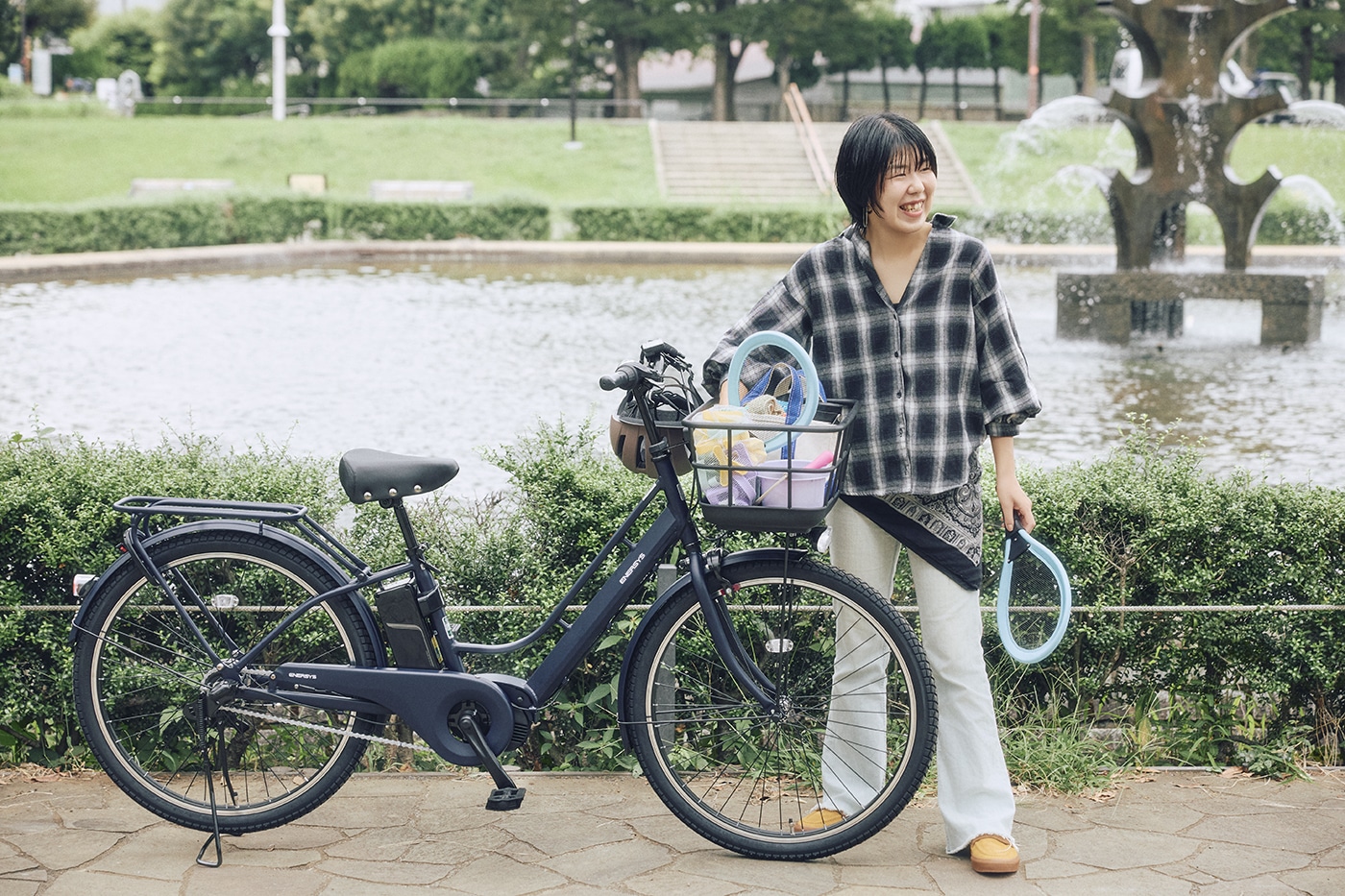 「エナシス ミー」で子どもと公園へ出かけるLEE100人隊No.008つかごんさん