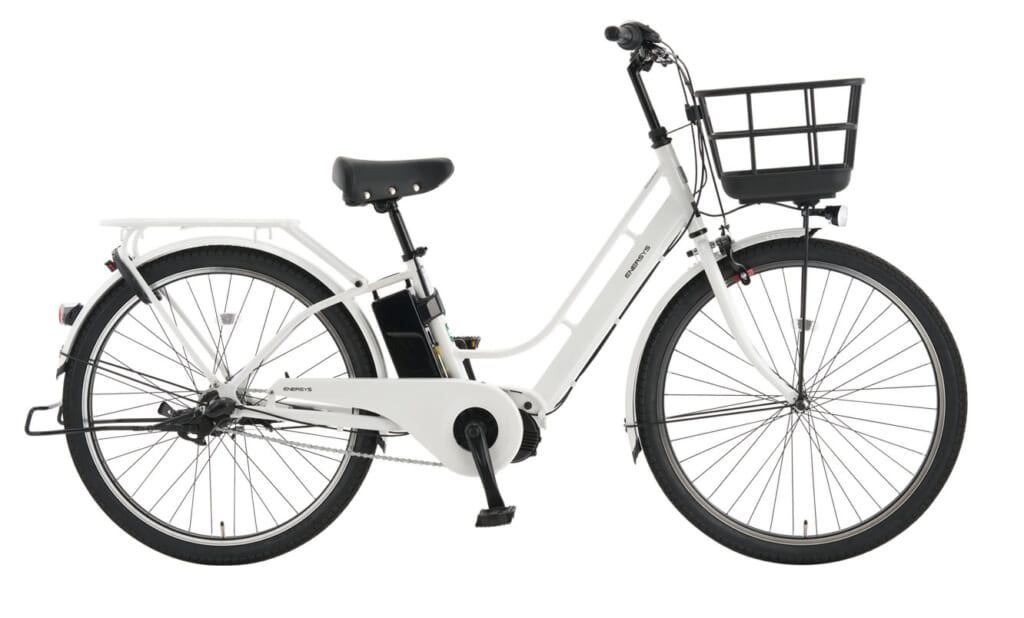電動アシスト自転車「エナシス ミー」パールホワイト