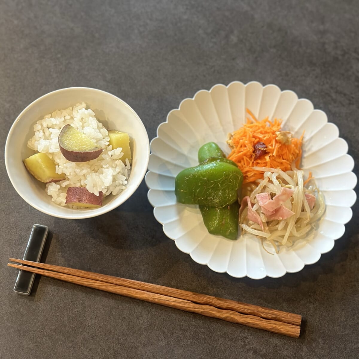 【LEEレシピ】 榎本美沙さんのさつまいもご飯と、簡単副菜3品
