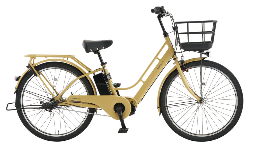 電動アシスト自転車「エナシス ミー」マットベージュ