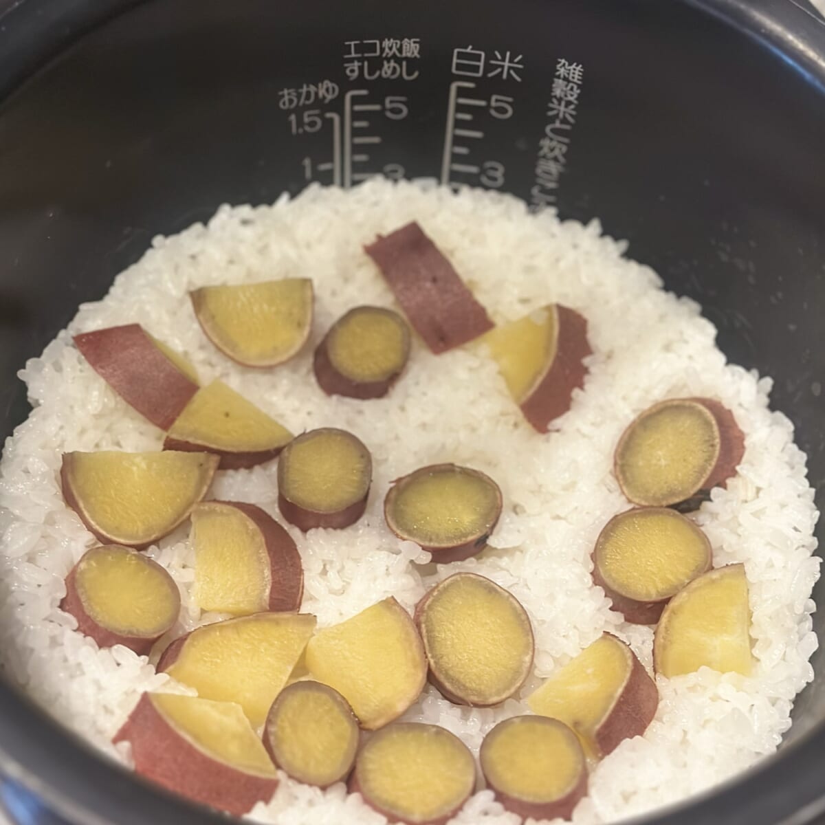 榎本美沙さんの「基本のさつまいもご飯」