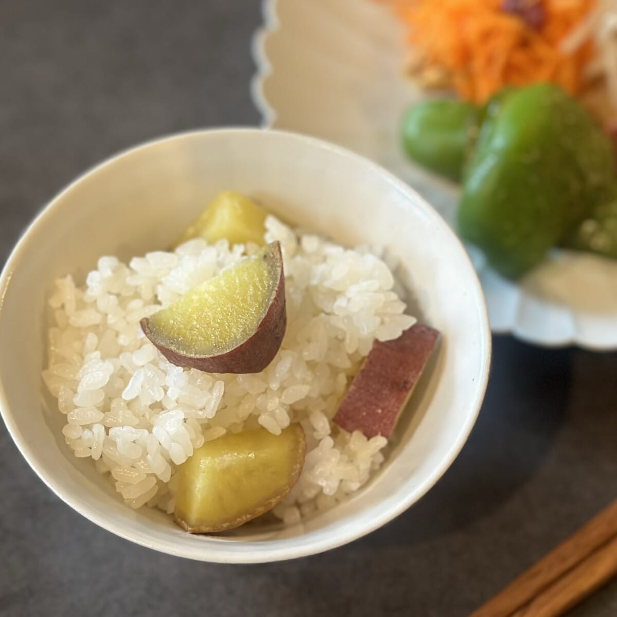 榎本美沙さんの「基本のさつまいもご飯」